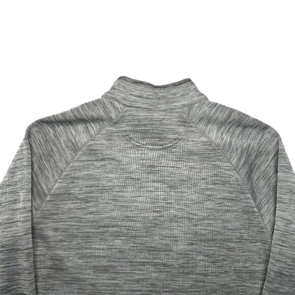 Greg Norman Men's Ambertex Heather Gray 1/4 Zip Golf Pullover - Picture 7 of 11
